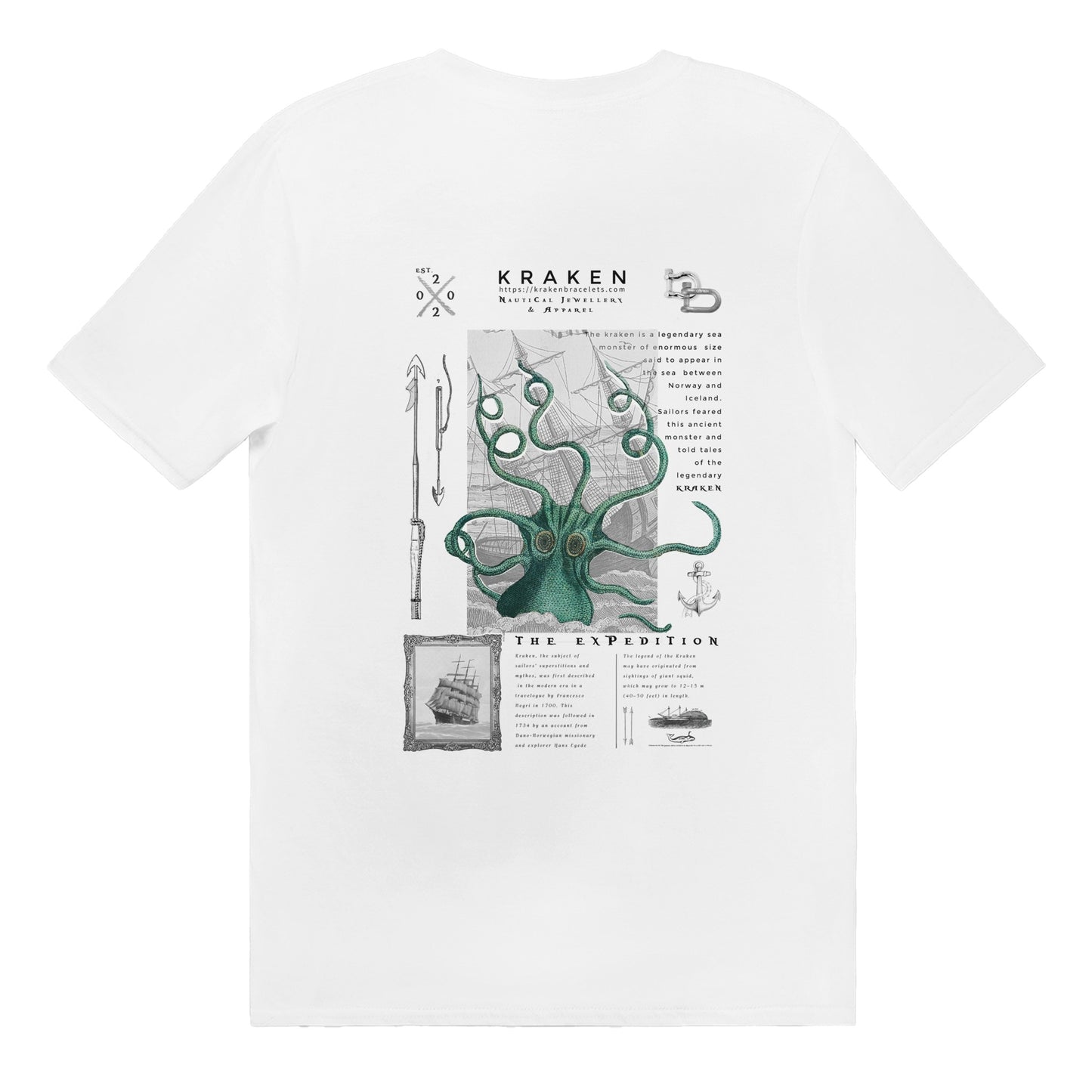 'Collosal Octopus' Painting T-Shirt