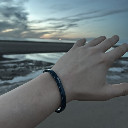 Black Cuff Bracelet