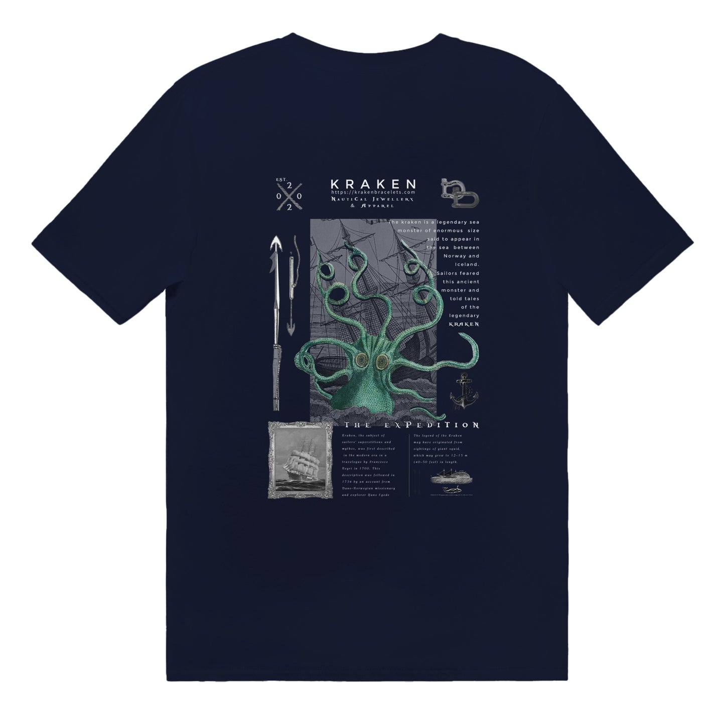 'Collosal Octopus' Painting T-Shirt